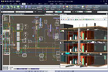 建築設備CAD FILDER CeeD フィルダーシード：製品画面